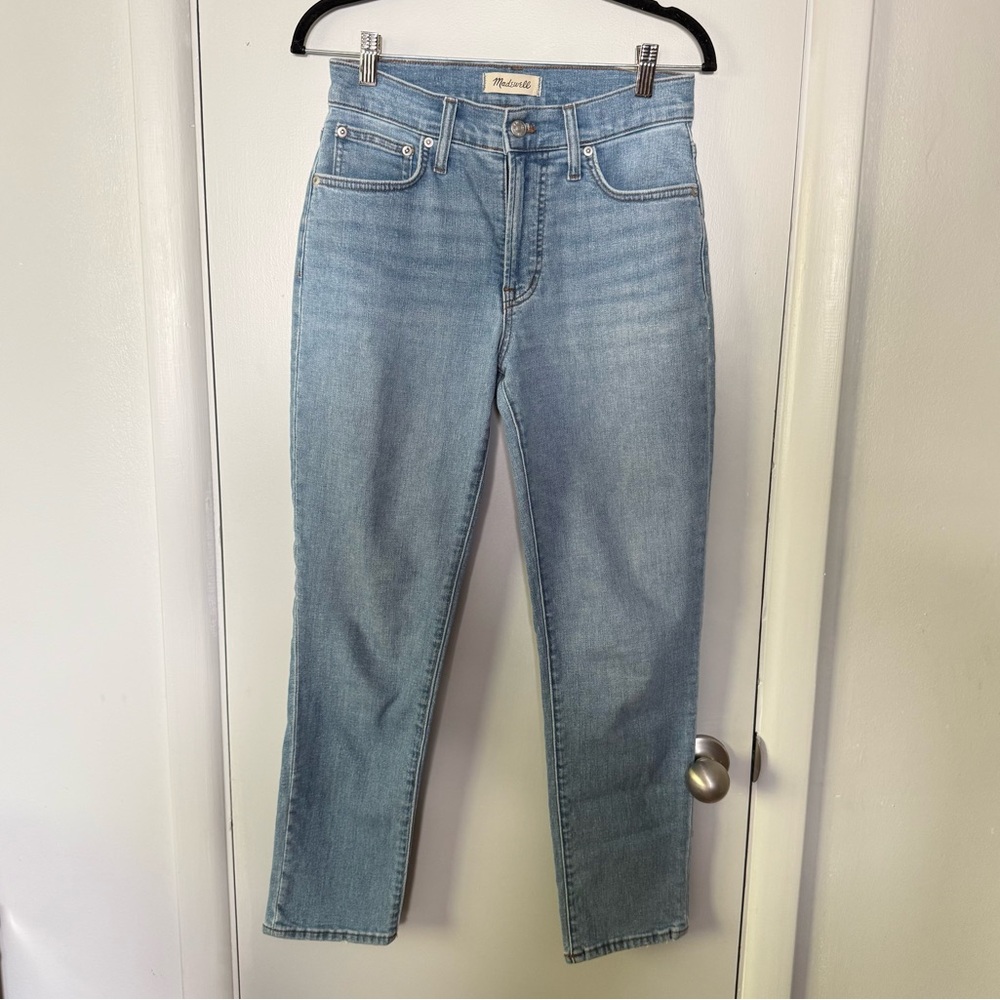 Madewell Light Wash The Mid Rise Perfect Vintage Jeans Size 27